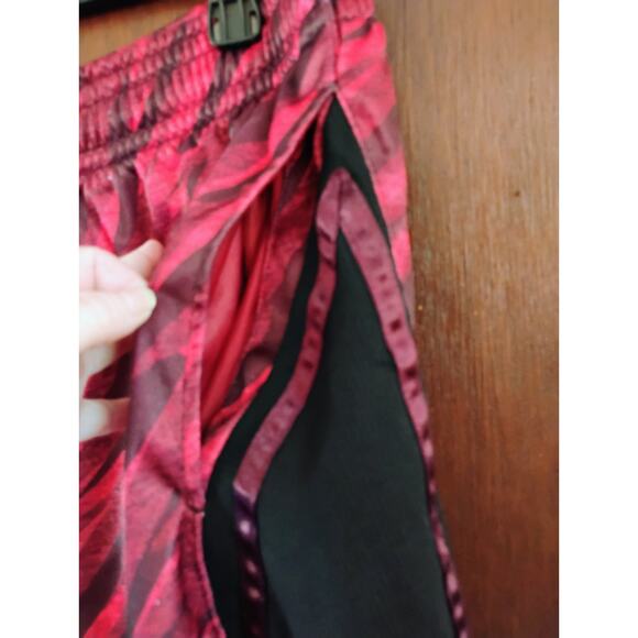 XL Maroon And Black "AND 1" Basketball Shorts. Hip Hop. Rap. Y2k Drawstring. NBA - Picture 3 of 16